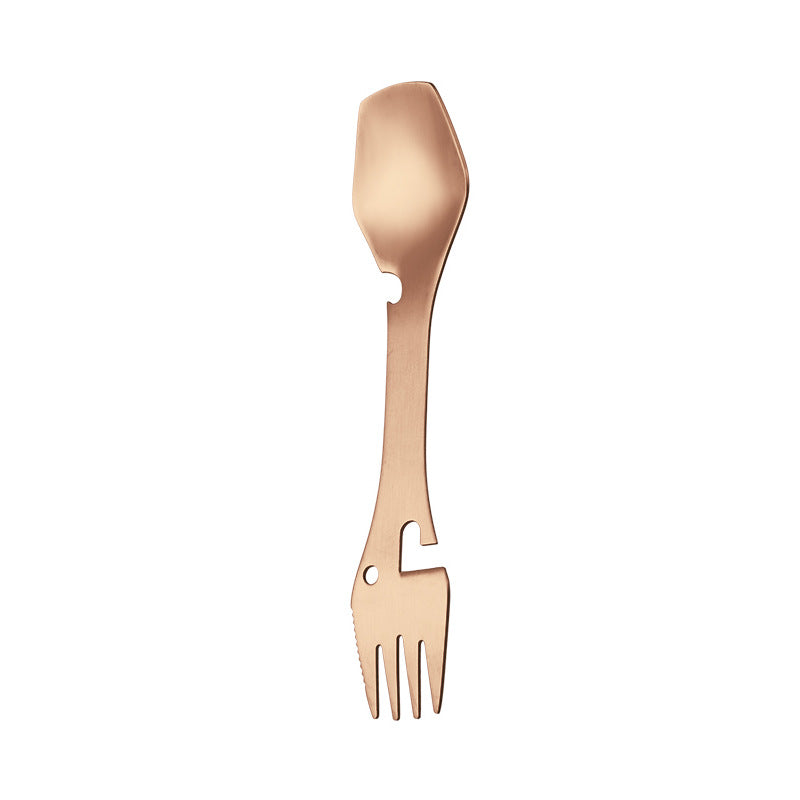 CUCHARA TENEDOR TACTICA PARA CAMPING