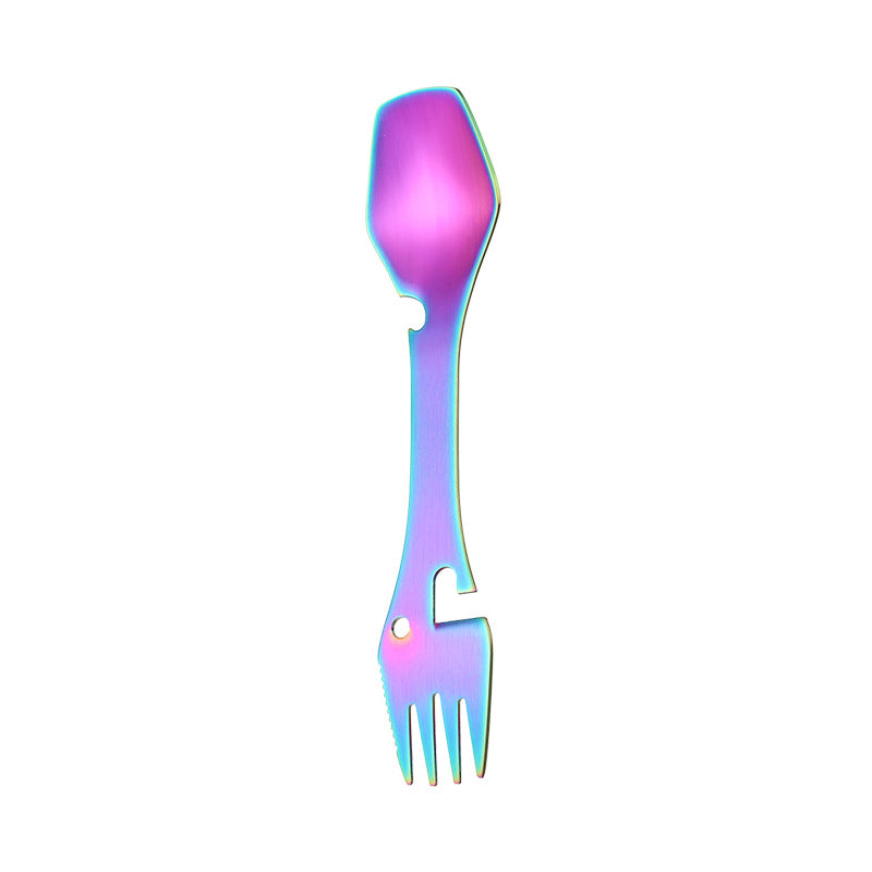 CUCHARA TENEDOR TACTICA PARA CAMPING