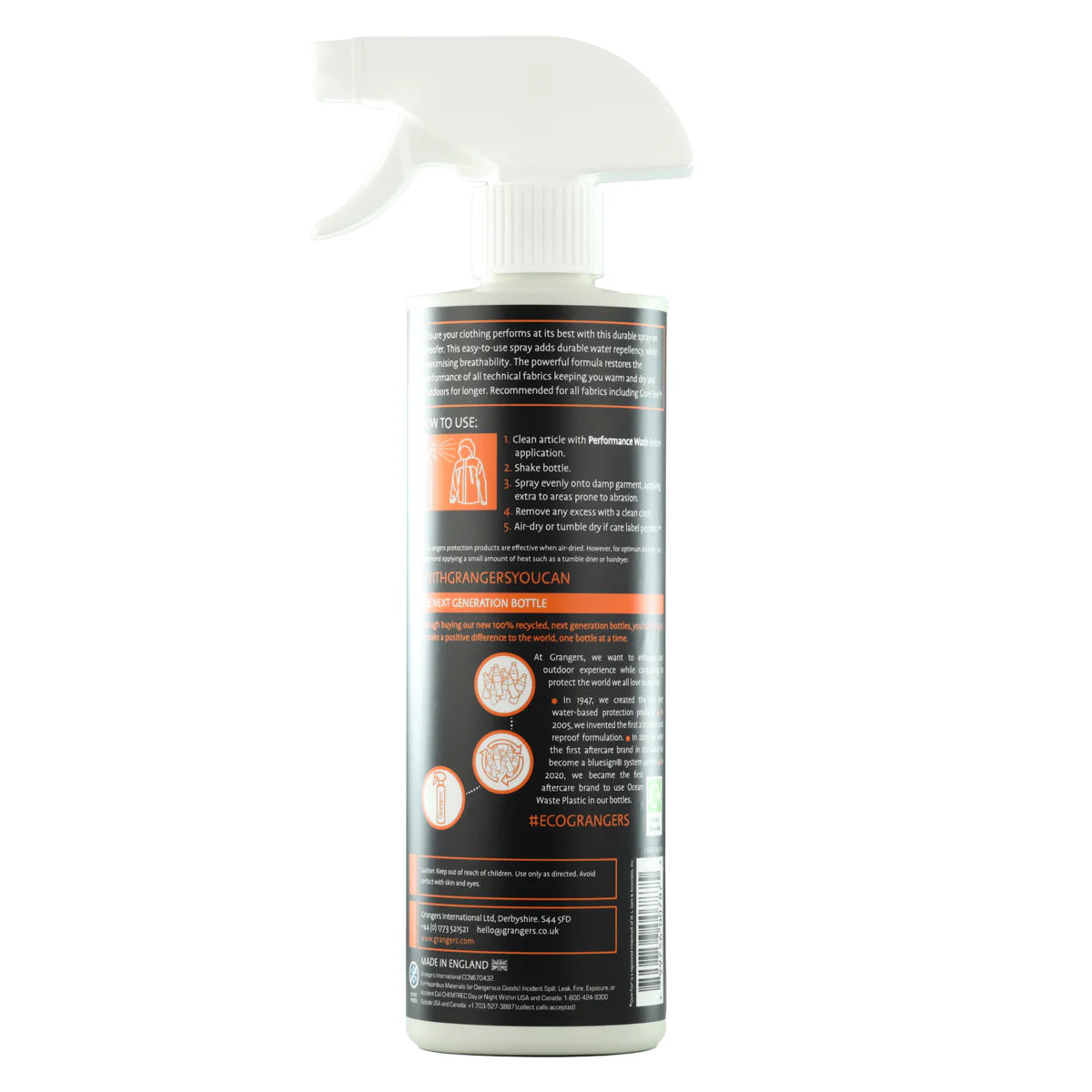 IMPERMEABILIZANTE DE PRENDAS PERFORMANCE REPEL PLUS 275ml – Grangers