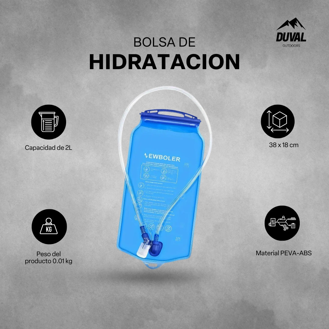 BOLSA DE AGUA 2L SPORTS DRINKING