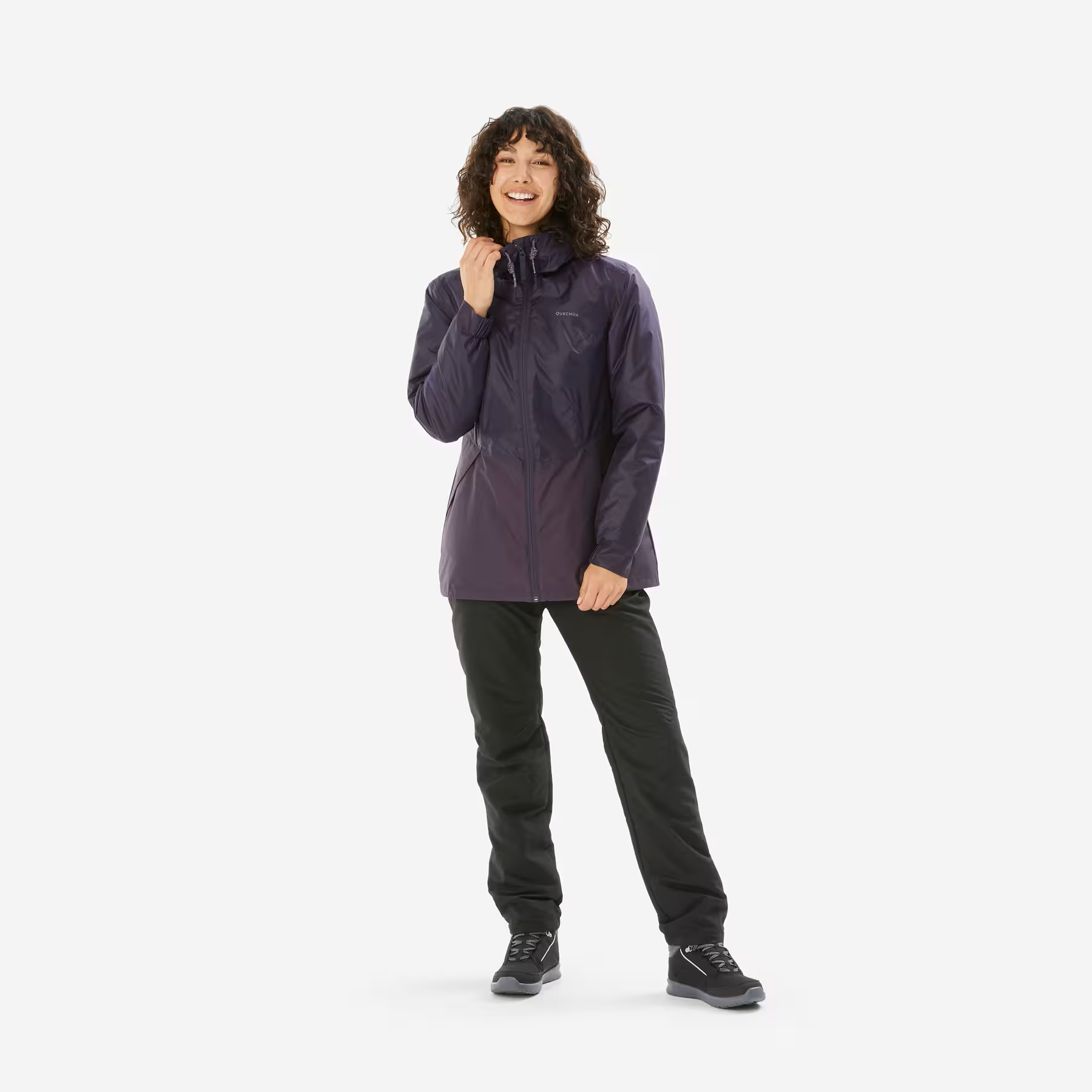 CASACA DE INVIERNO IMPERMEABLE PARA SENDERISMO - SH100 -5°C QUECHUA