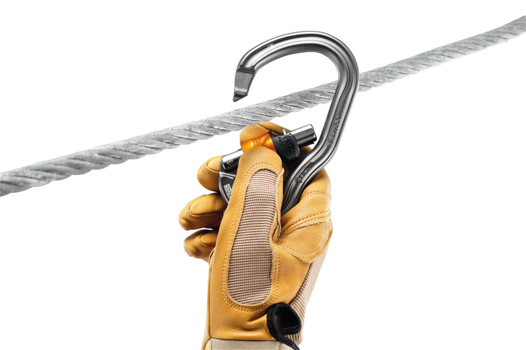 MOSQUETÓN VERTIGO WIRE-LOCK PETZL
