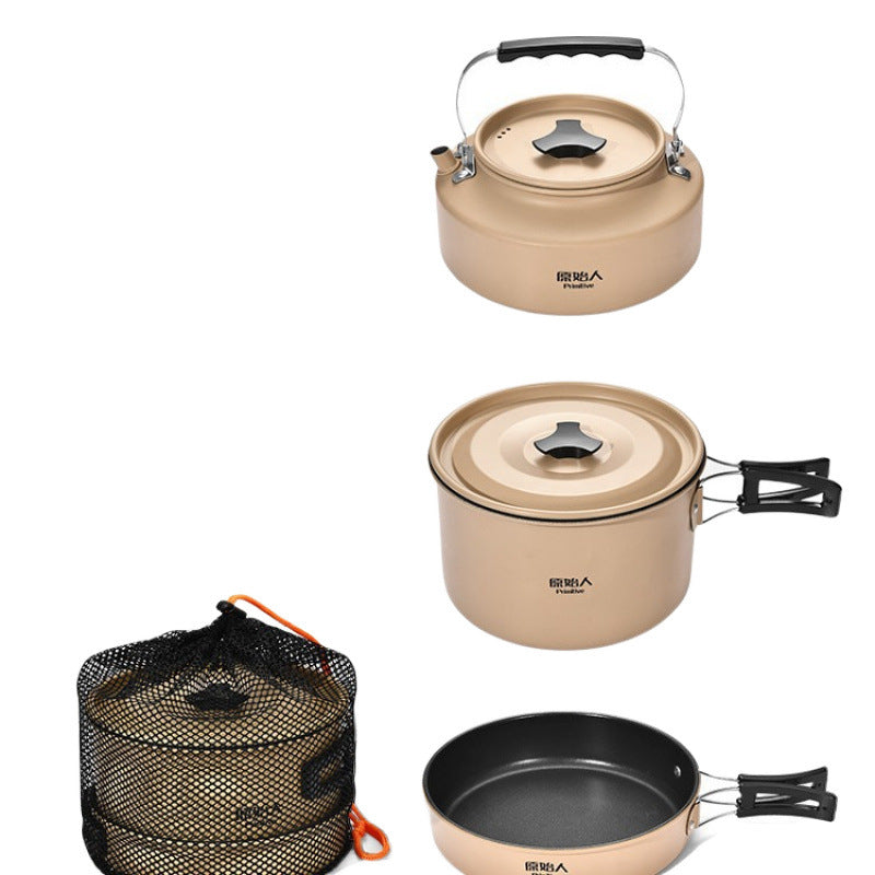 SET DE OLLAS DE CAMPING