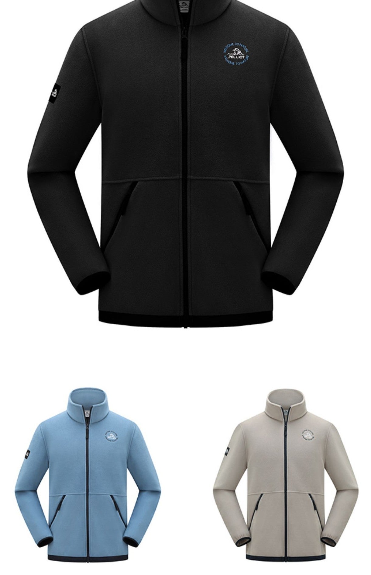 POLAR  PARA EXTERIORES - CIERRE COMPLETO - FEMENINO - PELLIOT