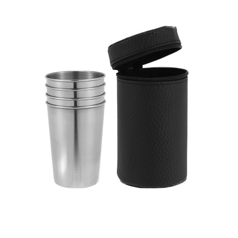 VASOS TACTICOS - ACERO JUEGO 4/EMPAQUE