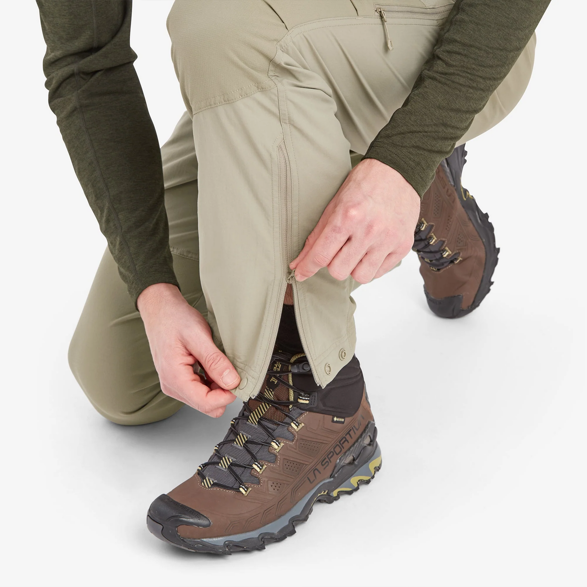 PANTALON DE TREKKING UNISEX TERRA- MONTANE -  M