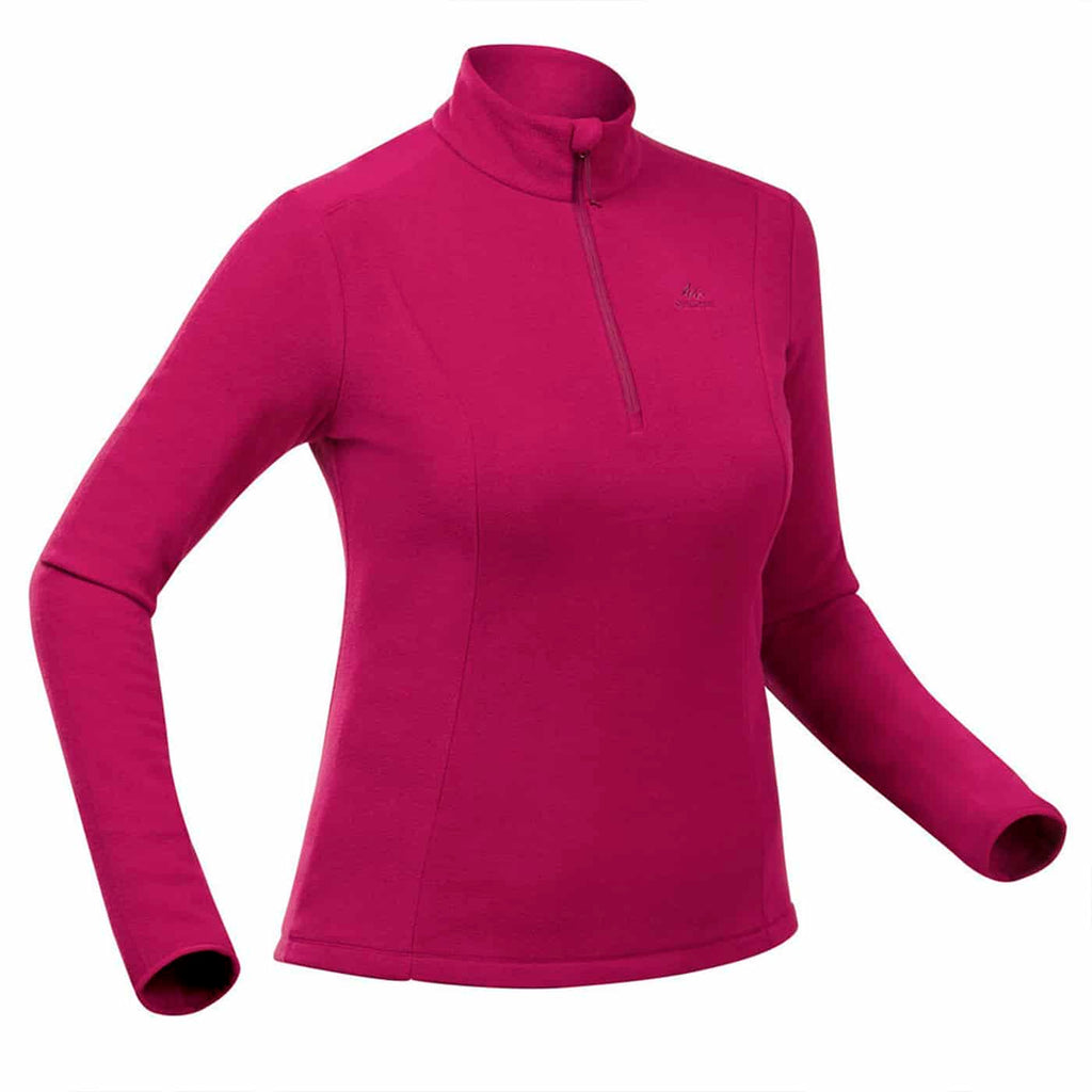 POLAR PARA TREKING - SEMI CIERRE - QUECHUA