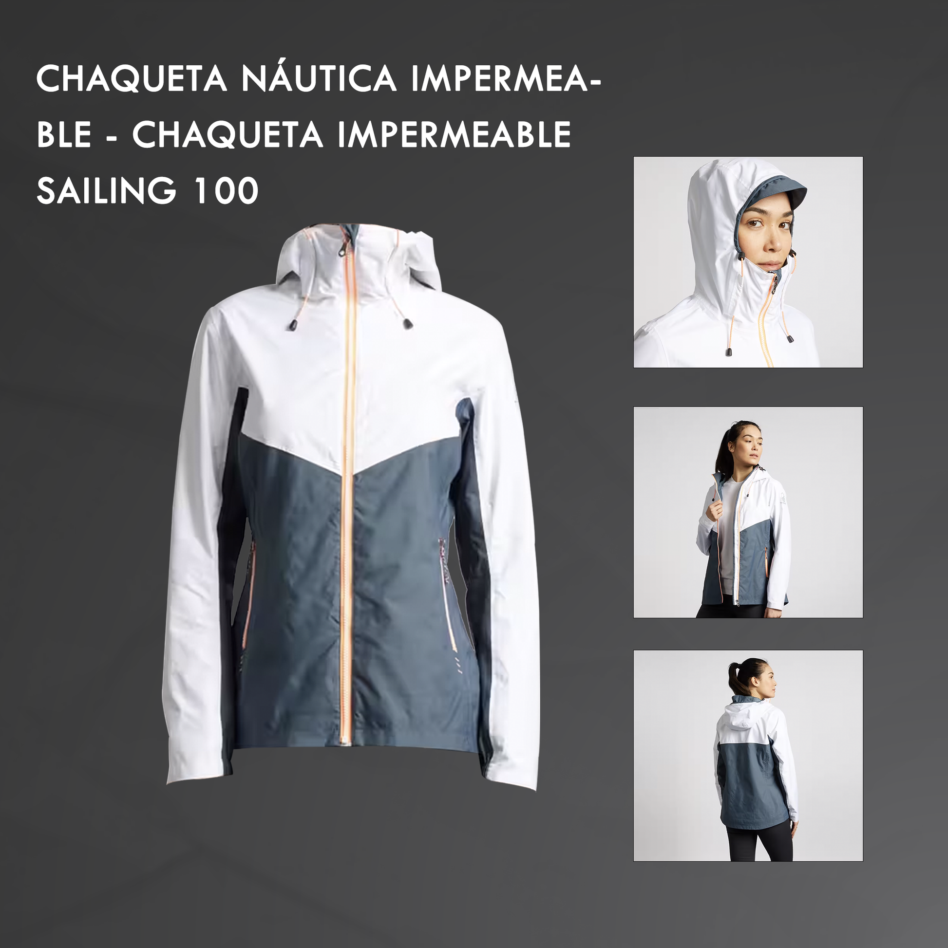 CASACA IMPERMEABLE - DAMA  - TRIBORD