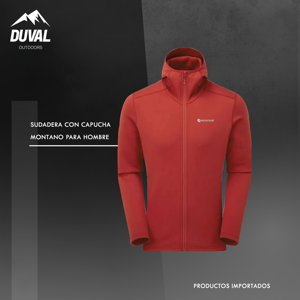 POLERON HOMBRE FURY FLEECE HOODIE -MONTANE