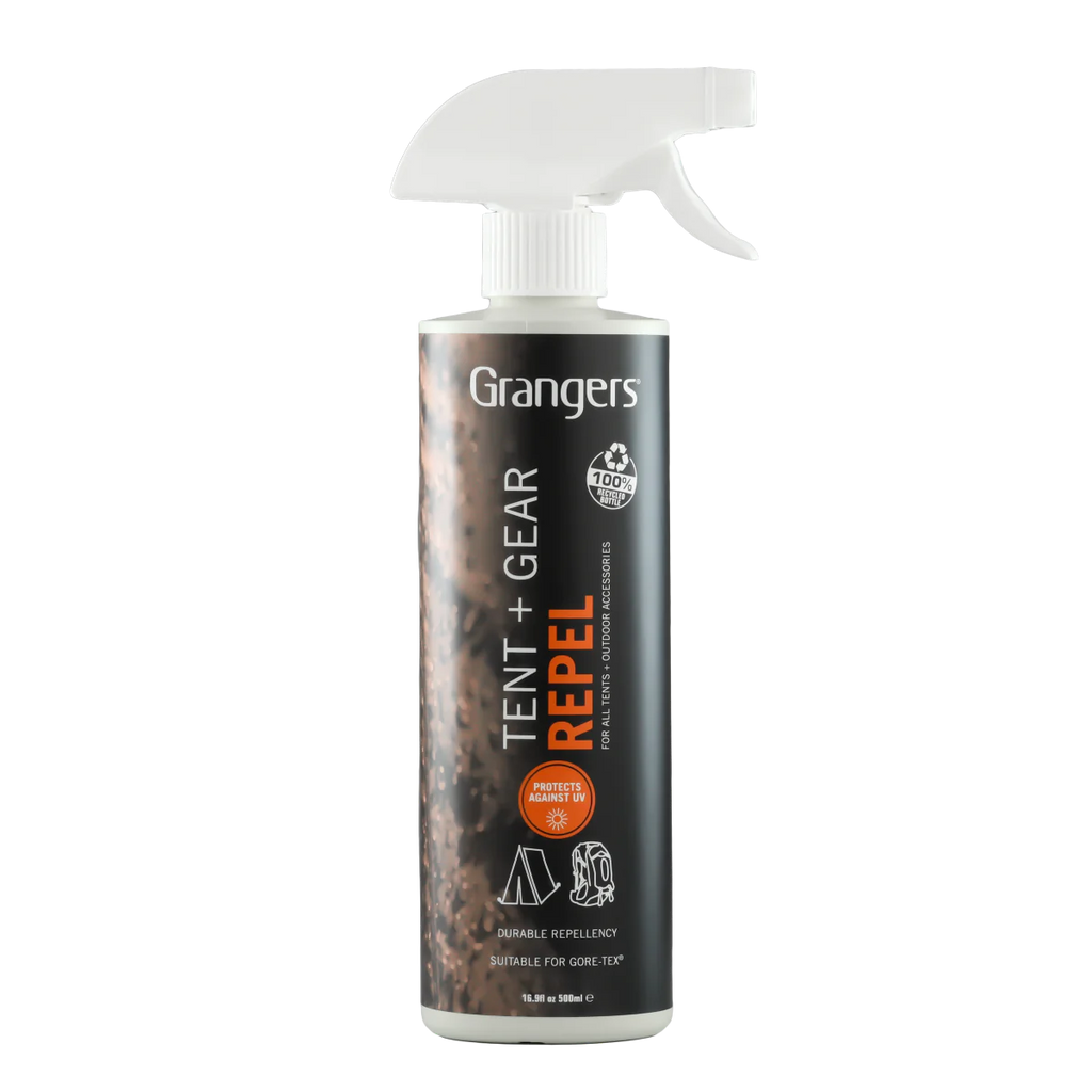 IMPERMEABILIZANTE PARA CARPAS Y MOCHILAS Tent + Gear Repel UV 500ml – Grangers