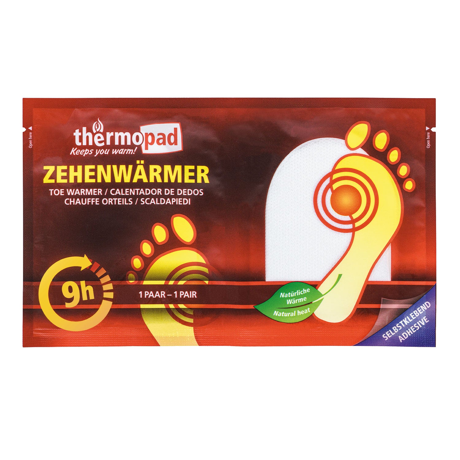 THERMAPAD CALENTADOR DE DEDOS DE LOS PIES