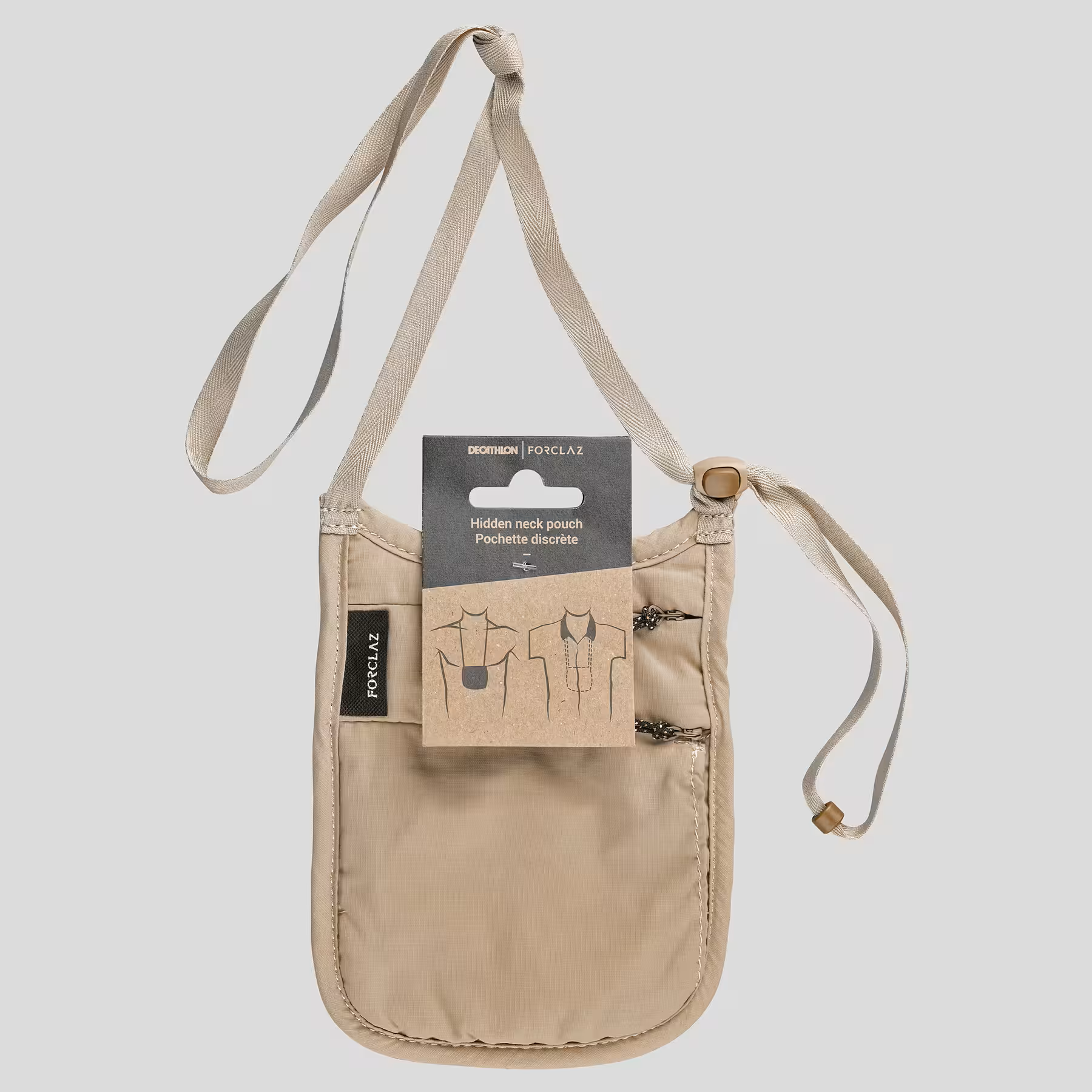 TRAVEL MFID- BOLSO DE VAIJE PARA DOCUMENTOS- FORCLAZ