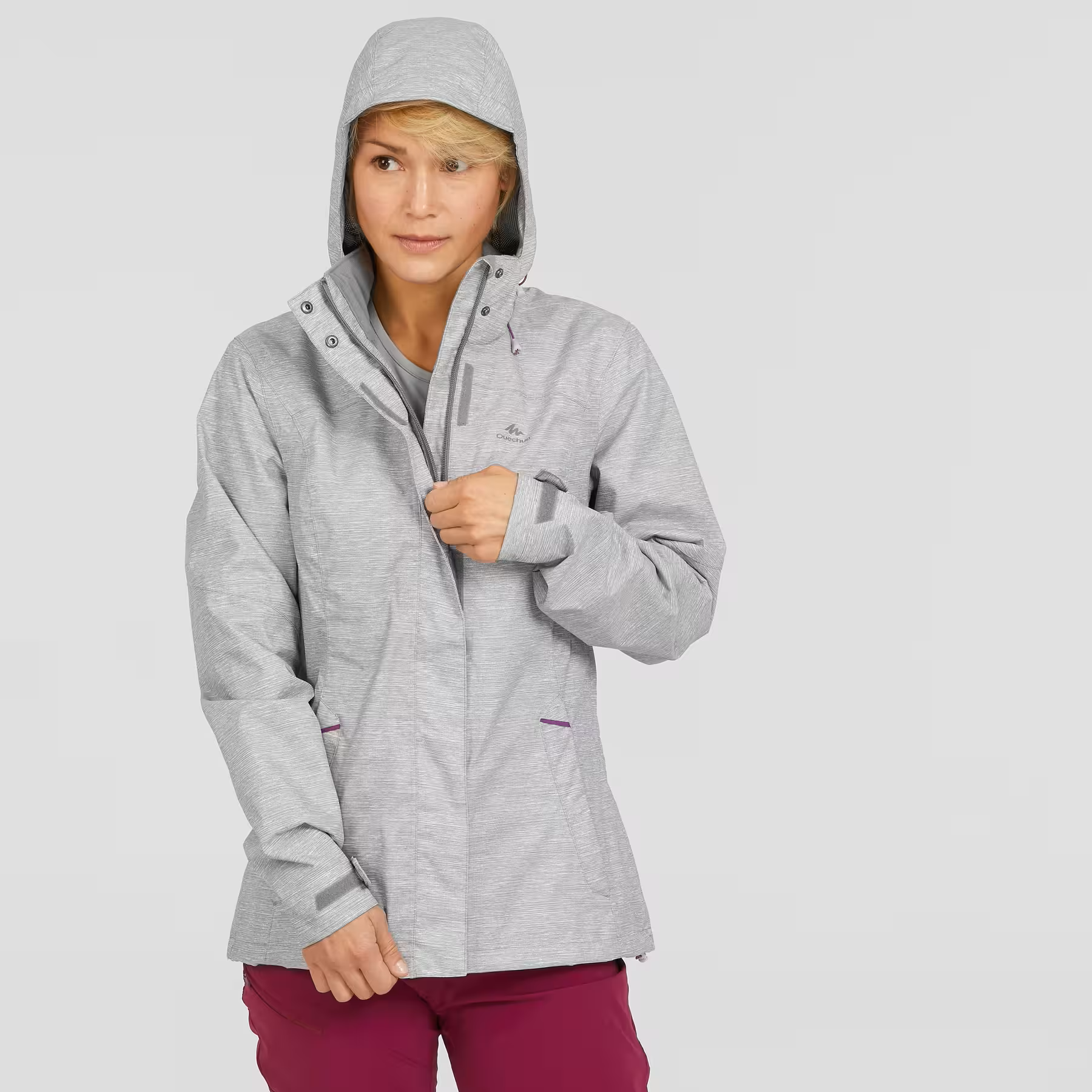 CASACA IMPERMEABLE PARA MONTAÑA  M/H100 QUECHUA