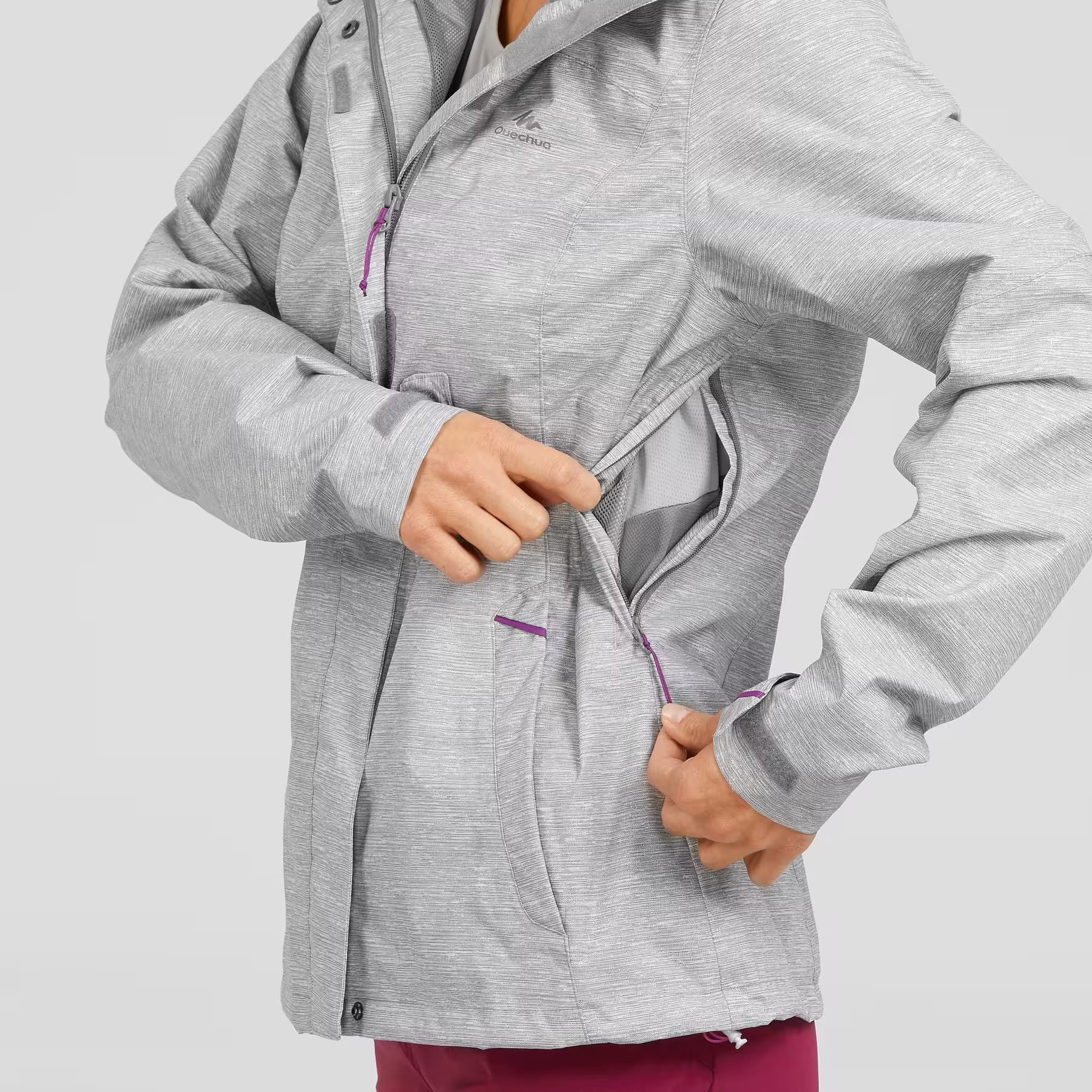 CASACA IMPERMEABLE PARA MONTAÑA  M/H100 QUECHUA