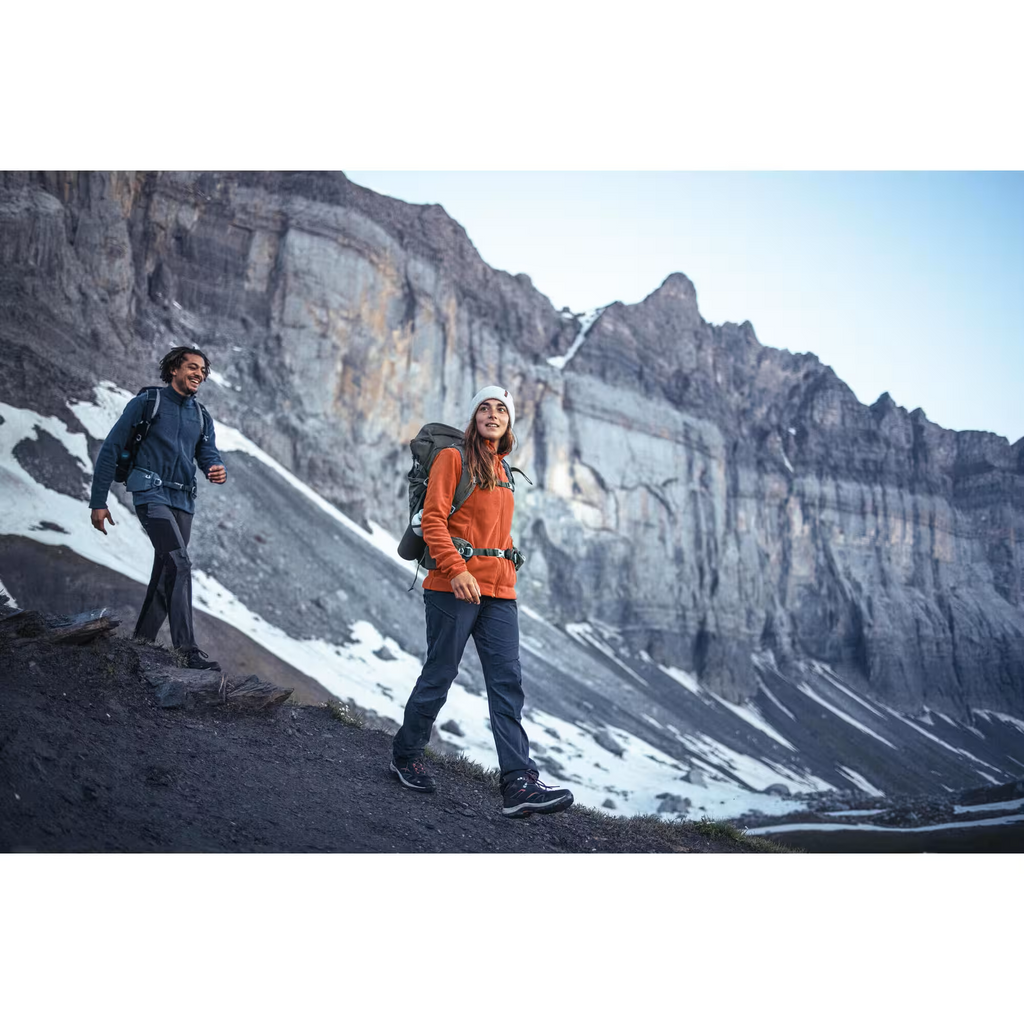 POLAR PARA TREKING MH120 - CIERRE COMPLETO - QUECHUA