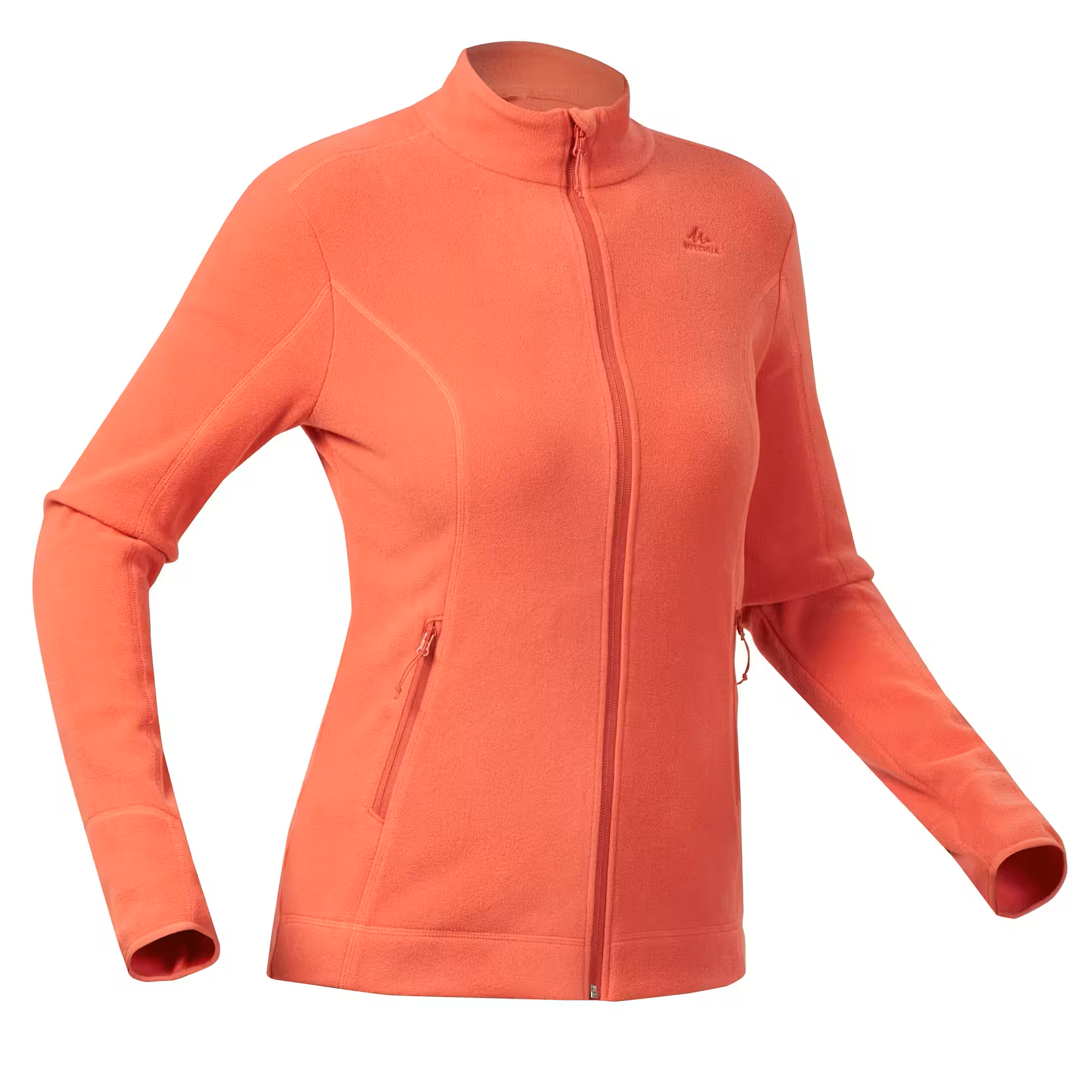 POLAR PARA TREKING MH120 - CIERRE COMPLETO - QUECHUA