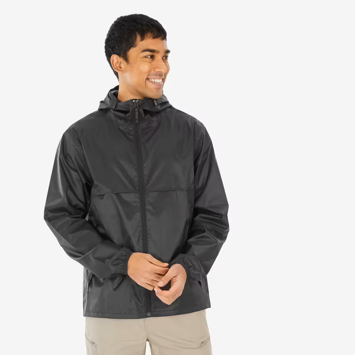 CHAQUETA CORTAVIENTO  IMPERMEABLE  QUECHUA RAINCUT