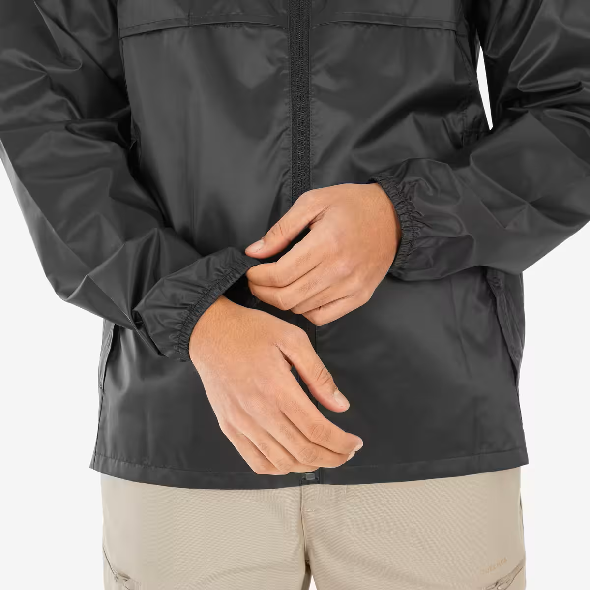 CHAQUETA CORTAVIENTO  IMPERMEABLE  QUECHUA RAINCUT