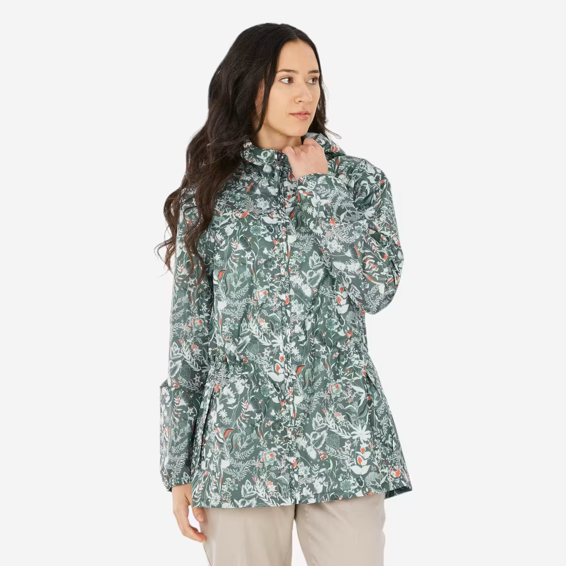 CHAQUETA CORTAVIENTO IMPERMEABLE QUECHUA