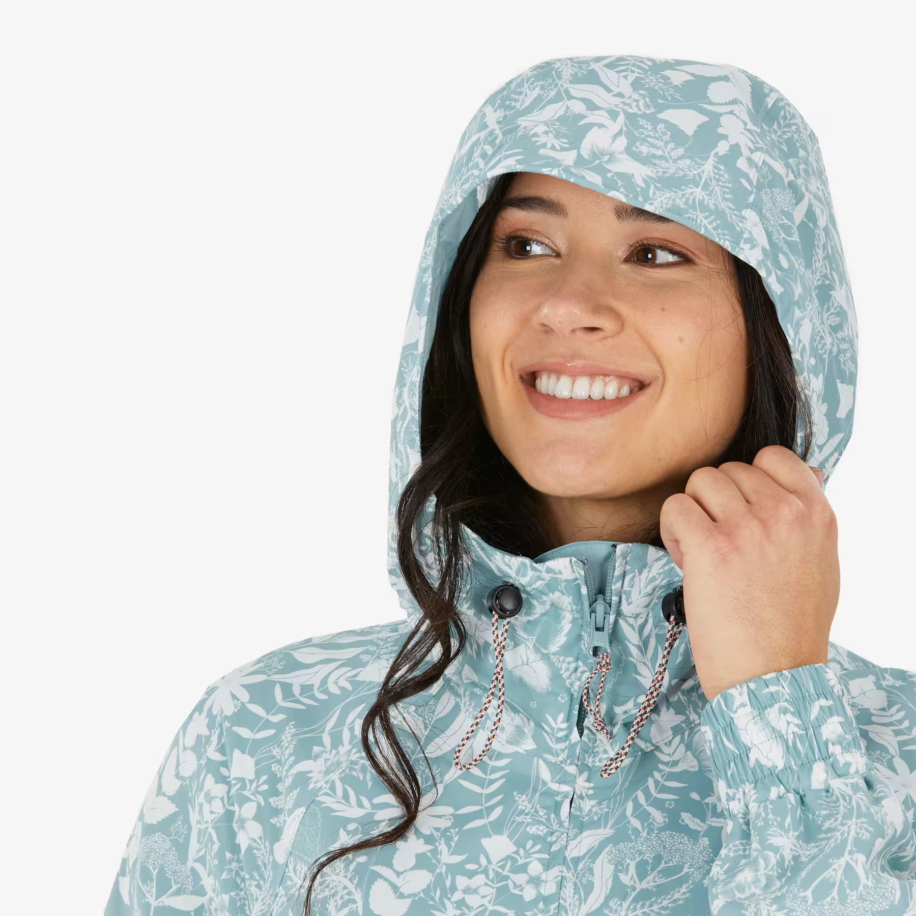 CHABUSQUERO LARGO PARA MONTAÑA Y TREKK - QUECHUA RAINCUT LONG