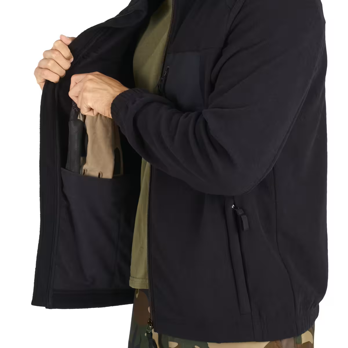 POLAR SOLOGNAC 500 CALIDO MARRON