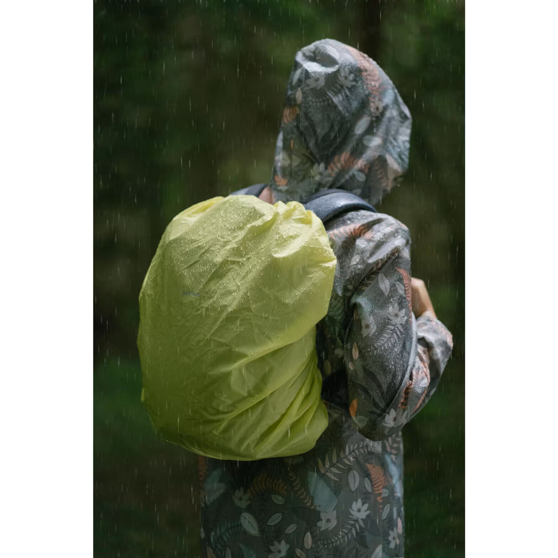 COBERTOR DE MOCHILA IMPERMEABLE PARA TREKING -  40/60L - FORCLAZ
