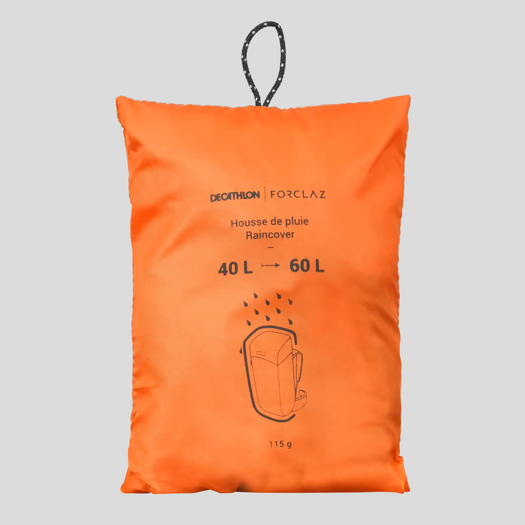 COBERTOR DE MOCHILA IMPERMEABLE PARA TREKING -  40/60L - FORCLAZ