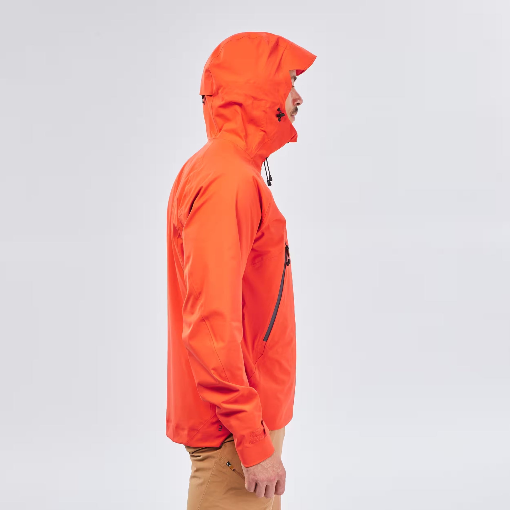 CHAQUETA DE SENDERISMO IMPERMEABLE  LIGERA - MH500 - MASCULINO/L - QUECHUA