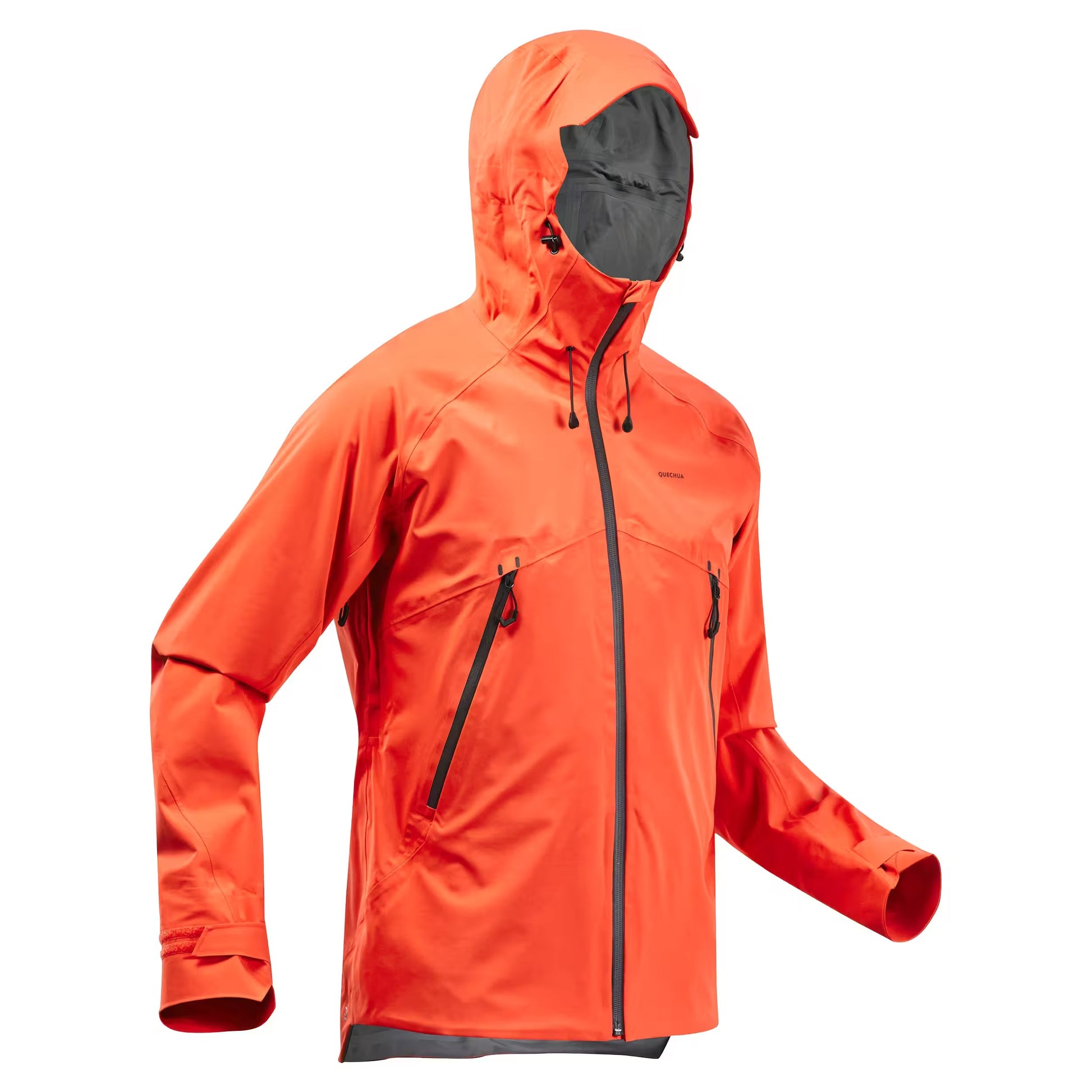 CHAQUETA DE SENDERISMO IMPERMEABLE  LIGERA - MH500 - MASCULINO/L - QUECHUA