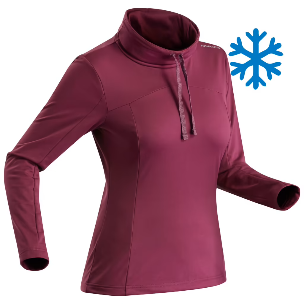 POLAR PARA TREKING MH100 - SEMI CIERRE - QUECHUA