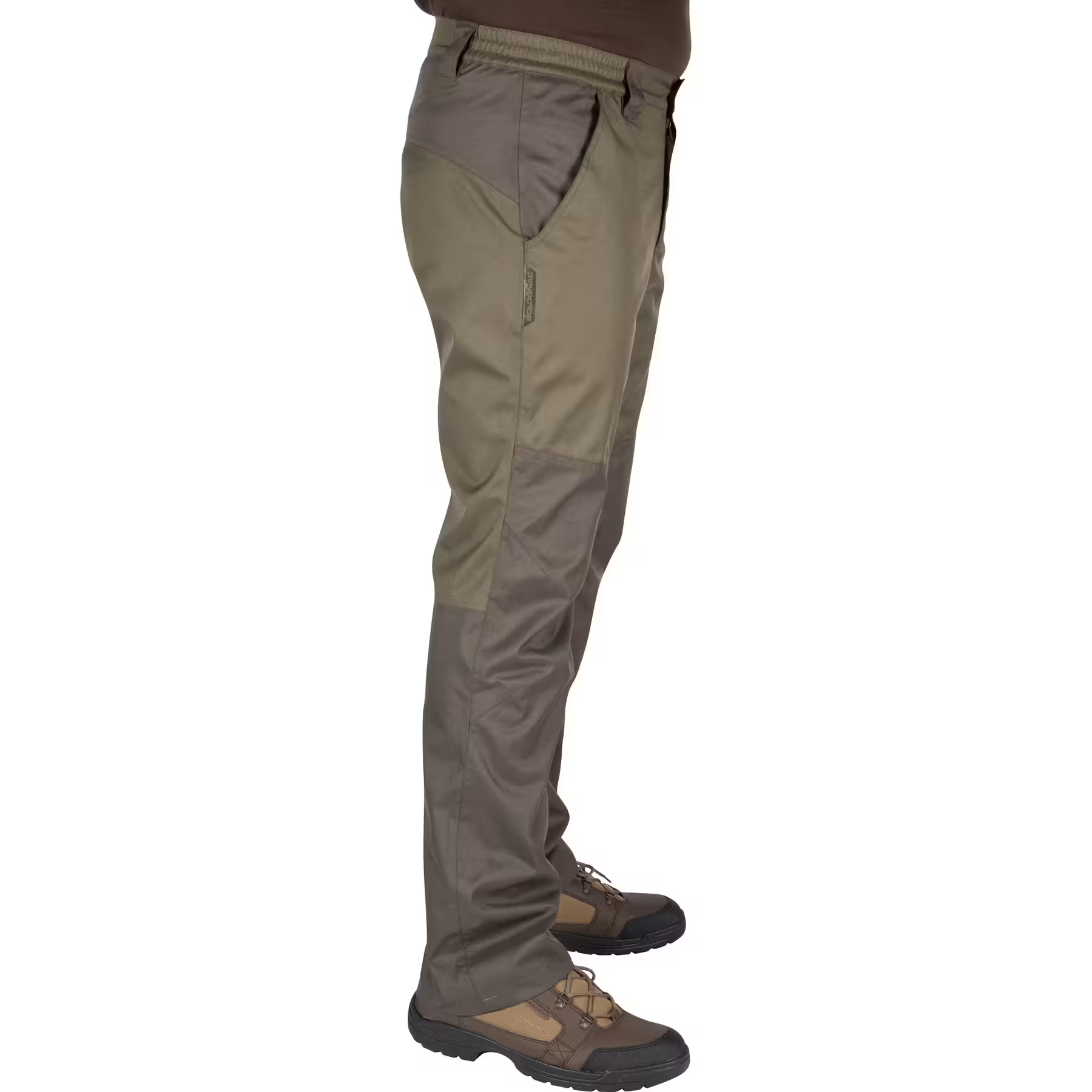 PANTALON HOMBRE CHASSE IMPERMÉABLE VERT 500- SOLOGNAC