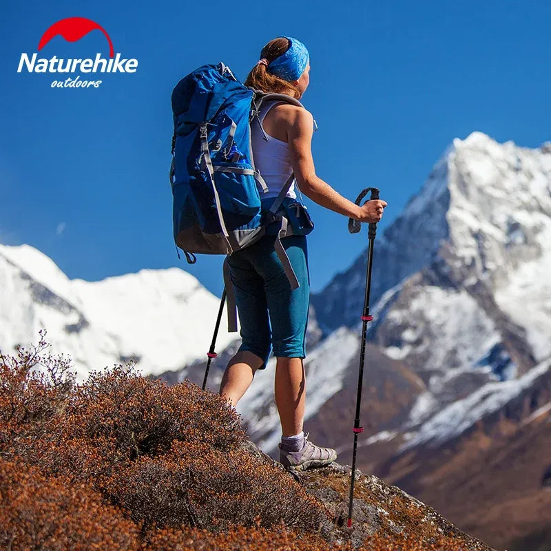 BASTON DE TREKKING ULTRALIGHT CARBON - NATUREHIKE